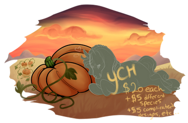 The Perfect Pumpkin Ych [Open]