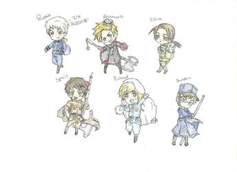 Hetalia Chibis 1