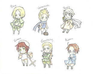 Hetalia Chibis 2