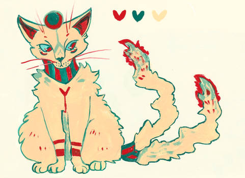 Adopt SOLD|Fire Sun Spirit Cat