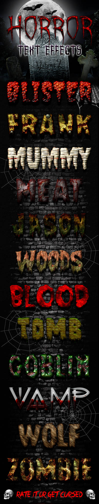Horror Message Horror text effects by ArifulKabir on DeviantArt