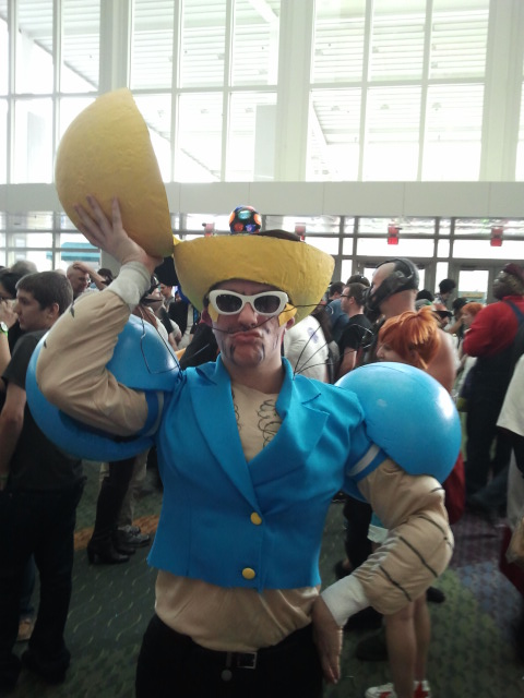 Megacon 2014: Bobobo-bo bo-bobo cosplay