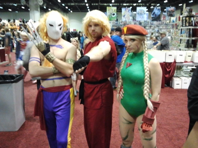 Megacon 2014: Street figher cosplay