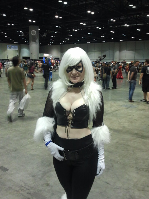 Megacon 2014: Black Cat cosplay