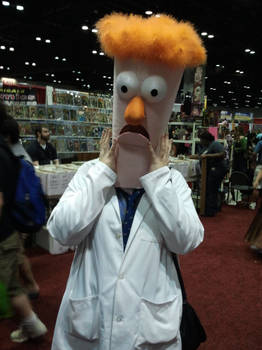 Megacon 2014: Beaker cosplay (muppets)