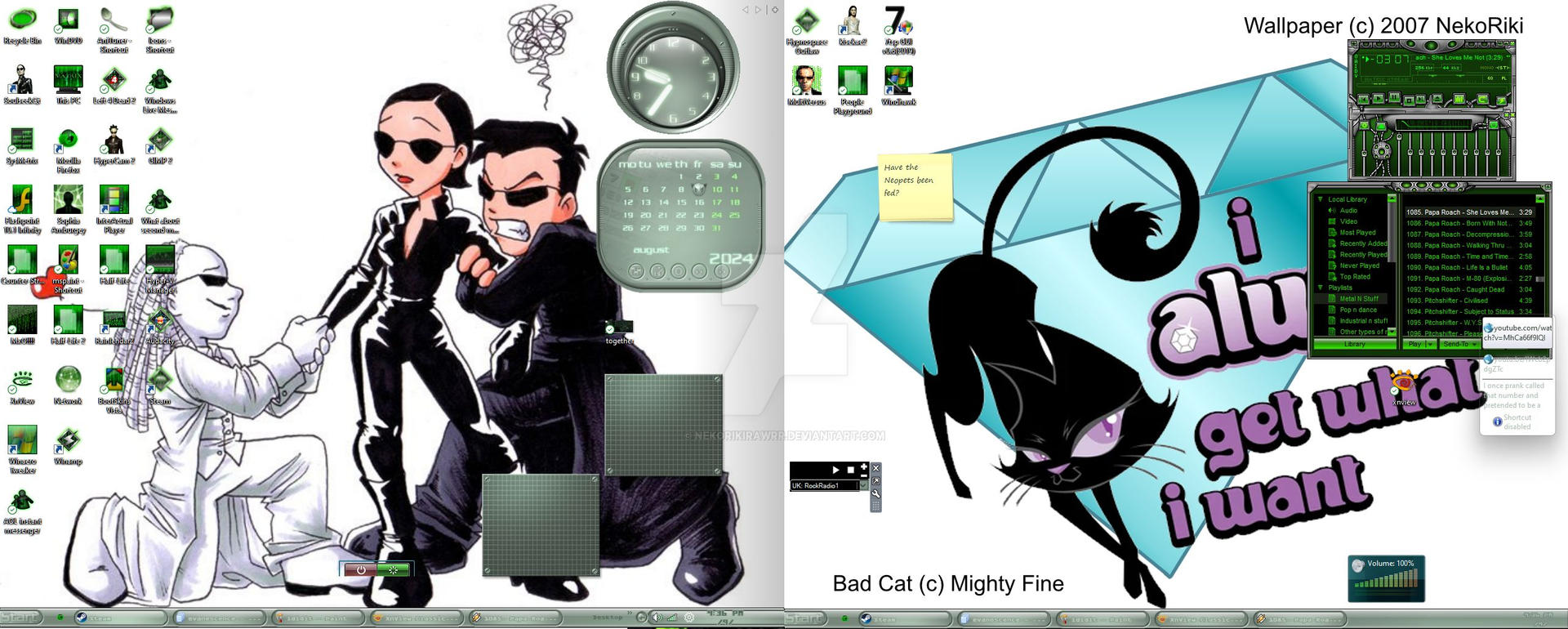 Gaming Computer Desktop Deviantart Deviant Desktop by NekoRikiRawrr on DeviantArt