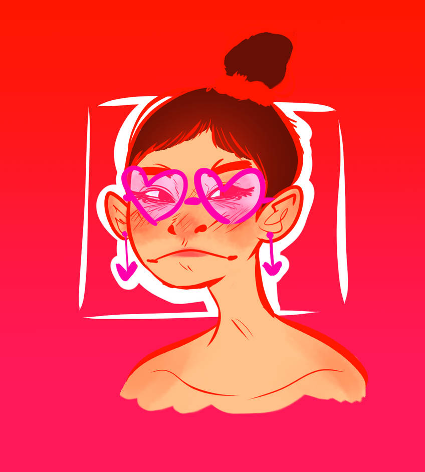 heart glasses