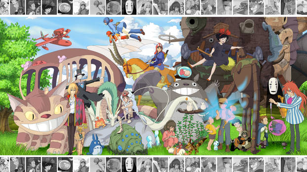 The Art of Ghibli - Wallpaper Edition