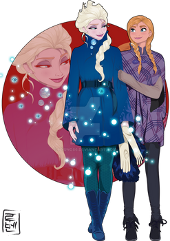 Disney University - Elsa and Anna
