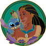 Disney Pin Art - Pocahontas x Stitch
