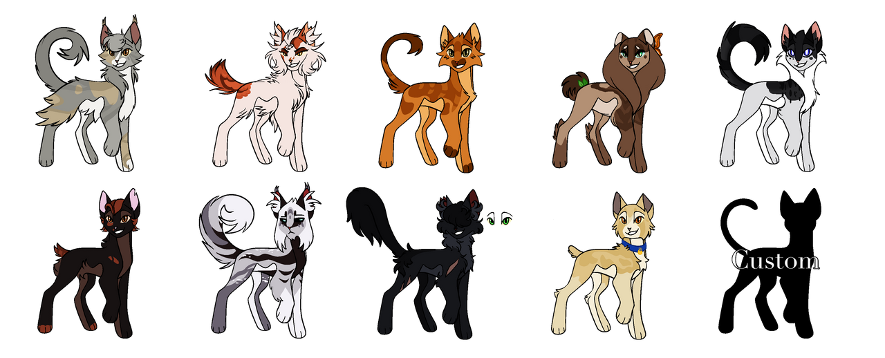 Warriors Cats Clan Adopts #2 (OPEN) by Tiny-Adopts2005 on DeviantArt