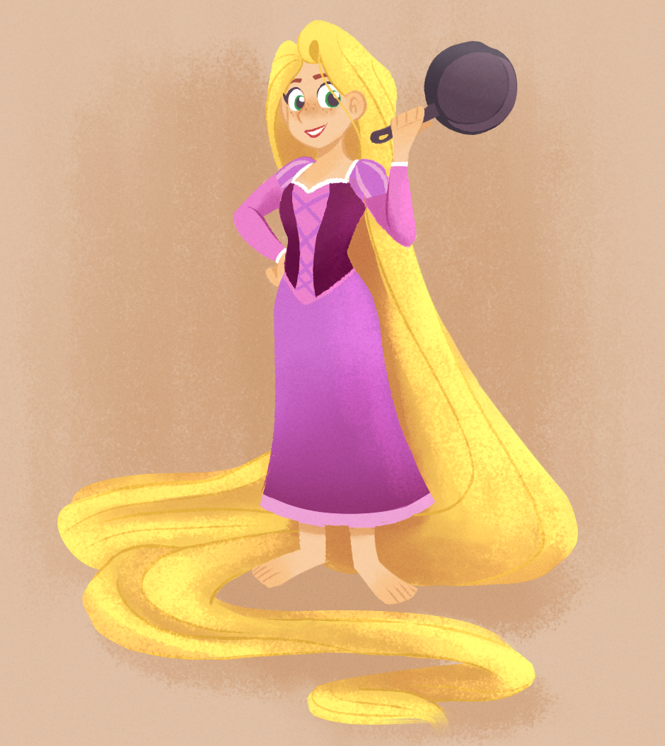 Rapunzel is back!