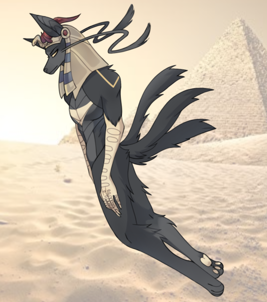 Anubis Rabbit Anubis Theme Commission by DezmondVamp on DeviantArt