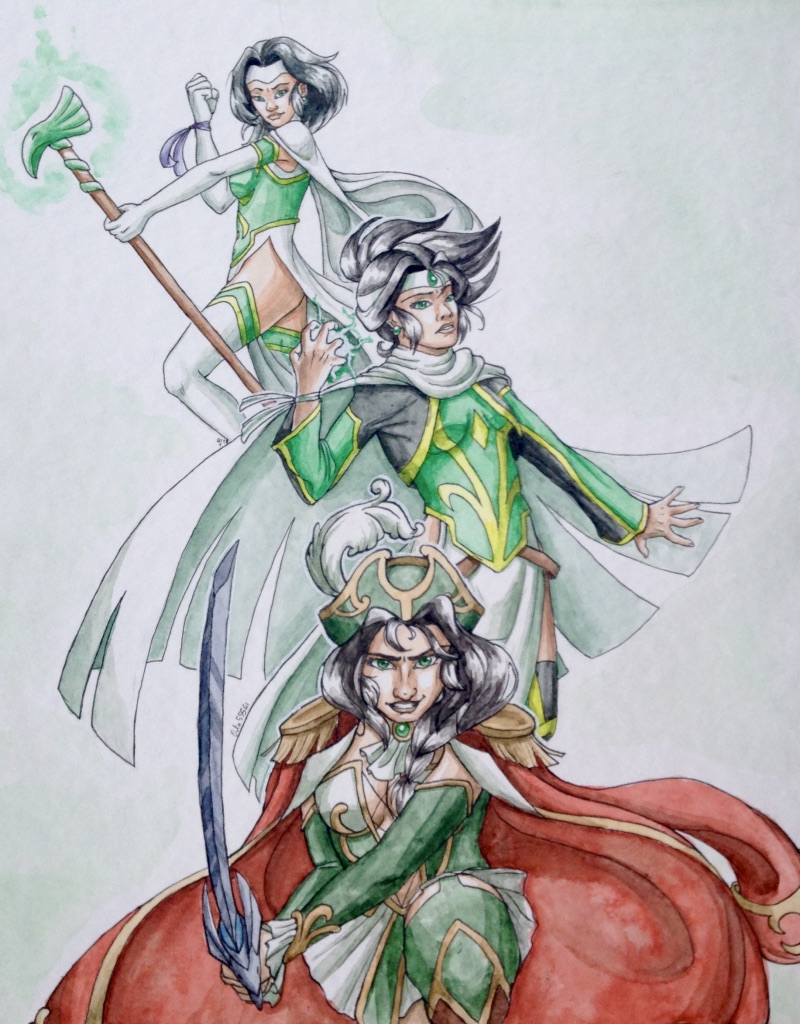 Coloriage Les Légendaires Jadina Adulte Jadina by Marie-Ortie on DeviantArt