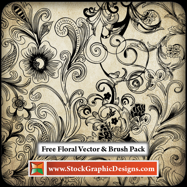 Free Floral Vector Pack by Stockgraphicdesigns on DeviantArt