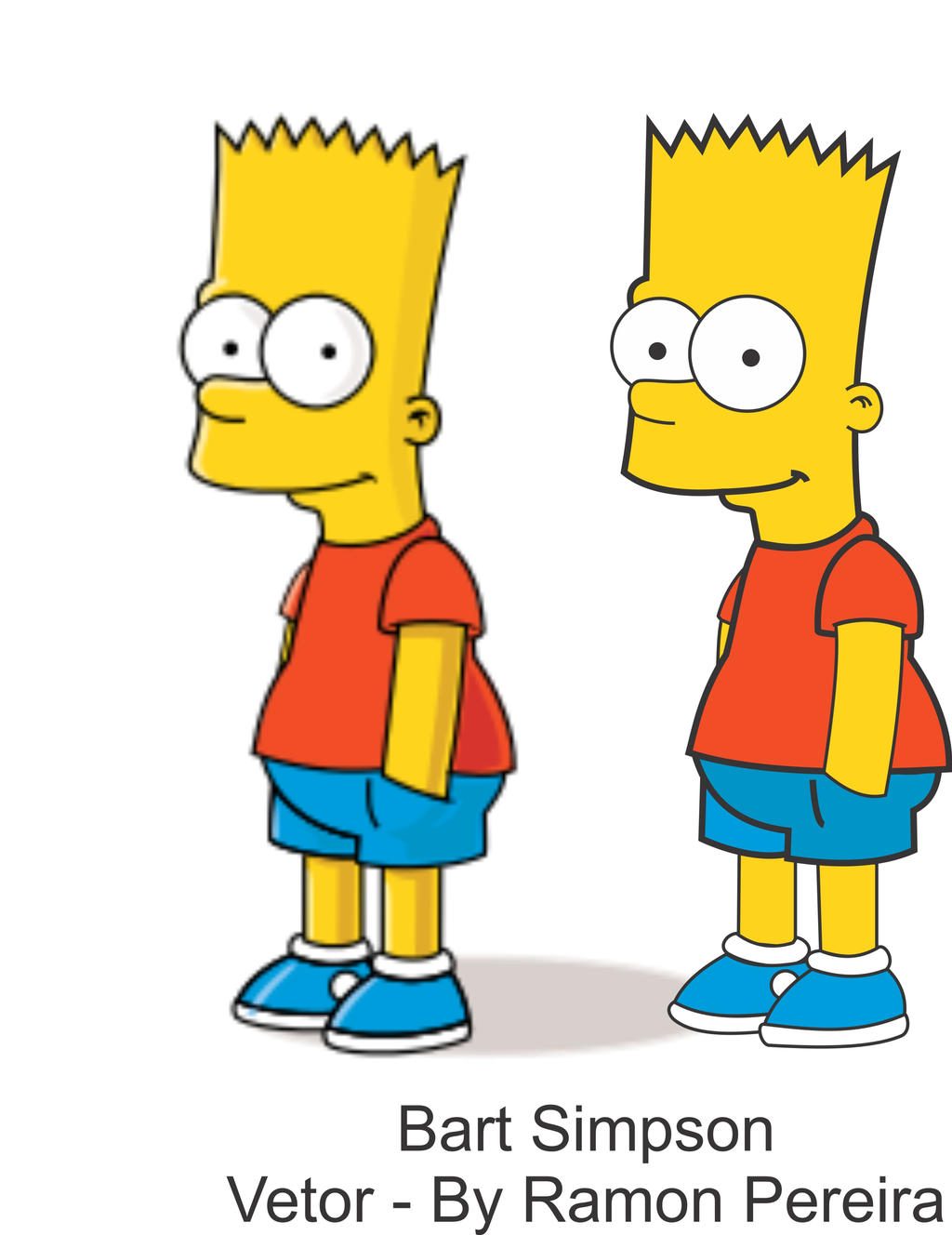 Bart Simpson Vetorizado by ramon-pereira on DeviantArt
