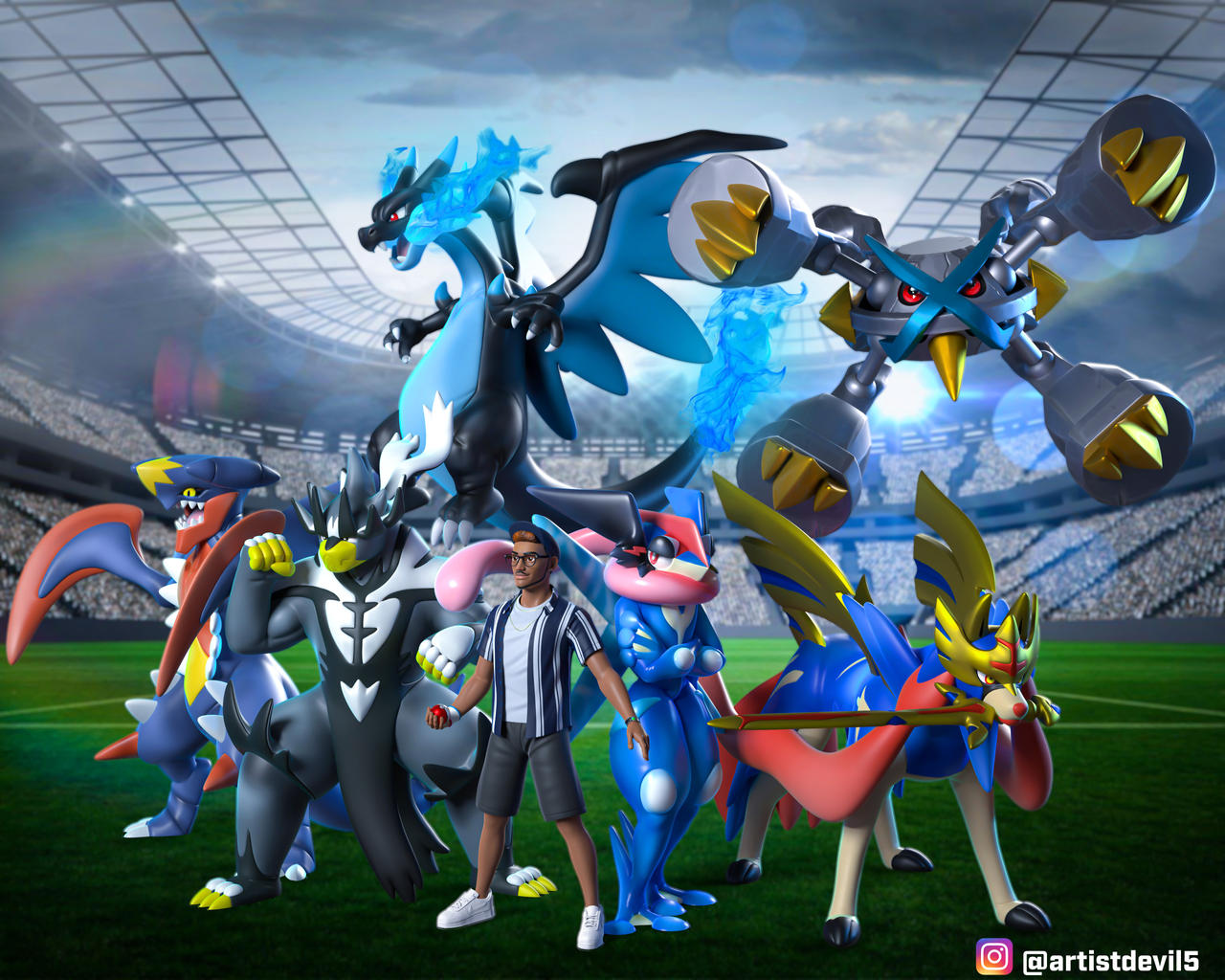Pokemon Team by ydeval5 on DeviantArt
