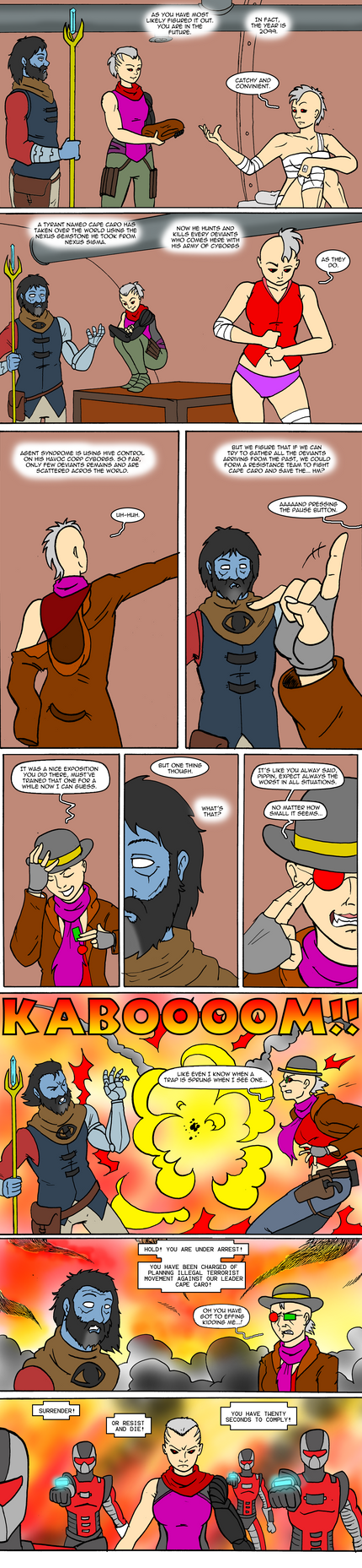 DU NEXUS SIGMA Chapter 3: DU 2099 Page 3/5 by ViktorMatiesen