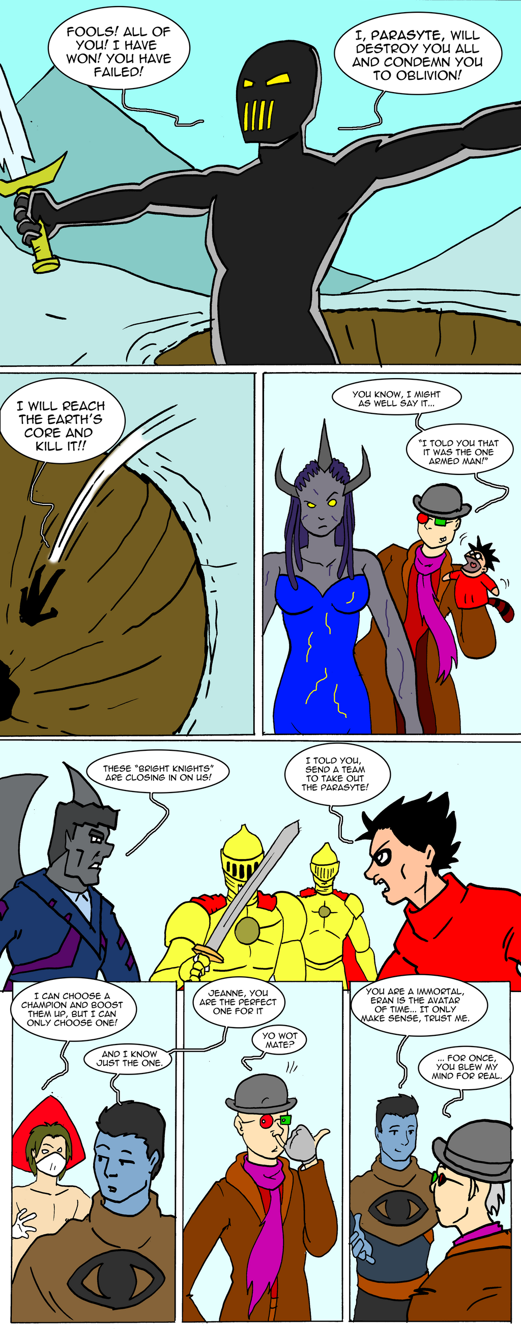 DU Kingdom Come Chapter Three Page 1 by ViktorMatiesen