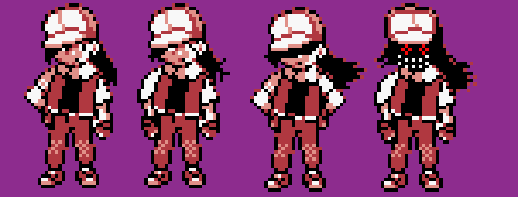 Pokemon Trainer Classic Red Sprite by Deadbeat99 on DeviantArt