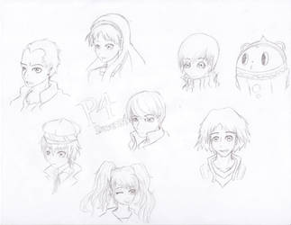 Shin Megami Tensei: Persona 4 Headshots