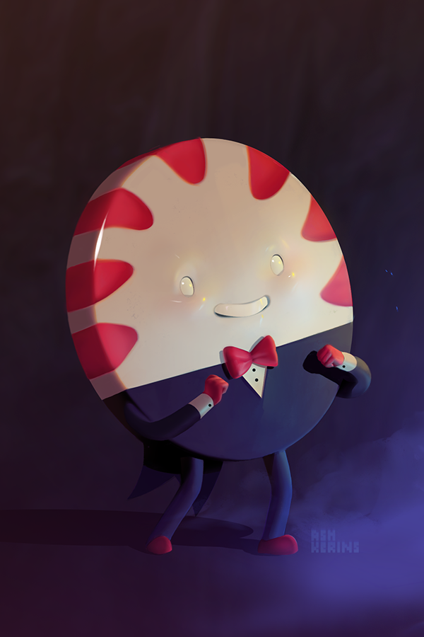 Peppermint Butler Detail