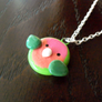 Peach-Faced Lovebird Necklace