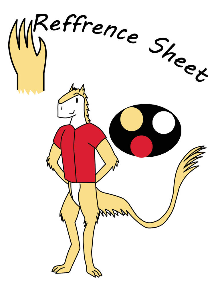 Furry Ref Sheet by ikexplosion on DeviantArt