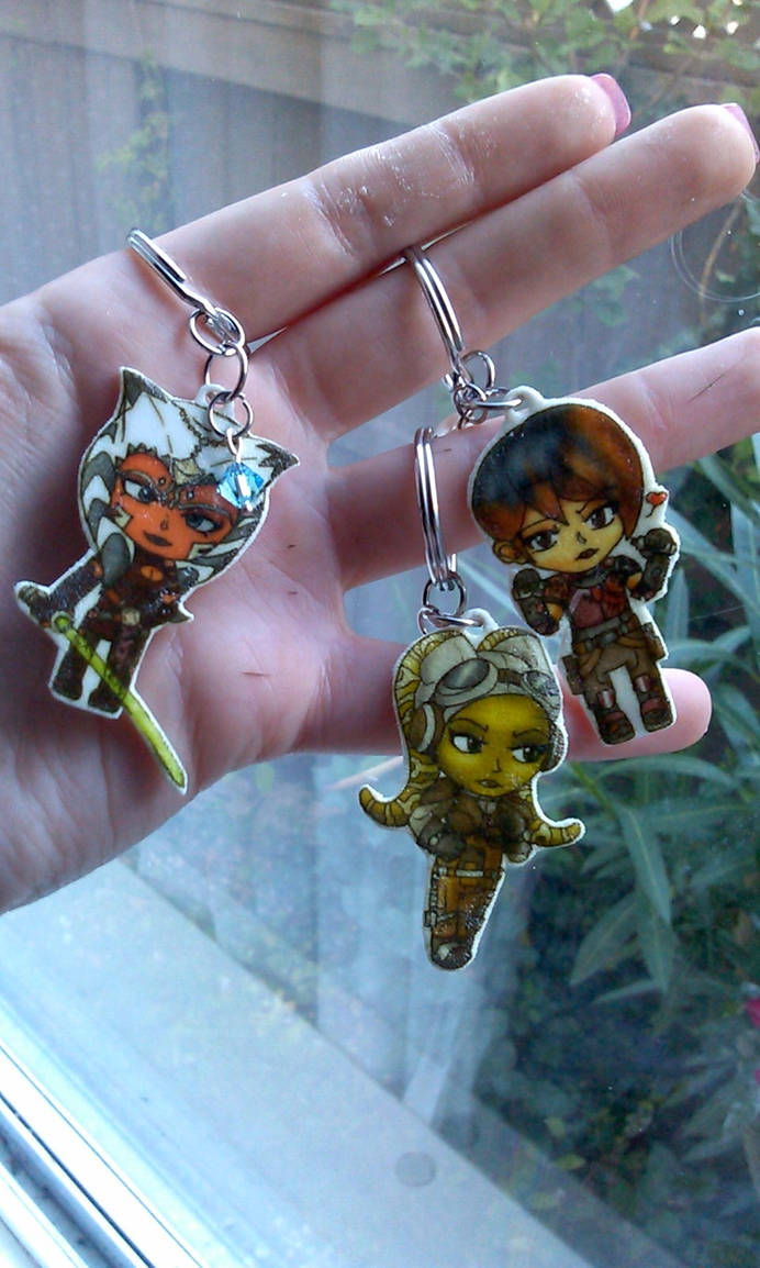 SW Chibi Keychains by kameiko on DeviantArt