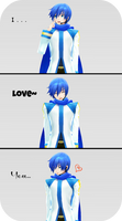 Kaito wants to say something. . .