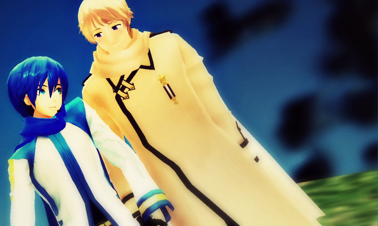 MMD - Russia and Kaito