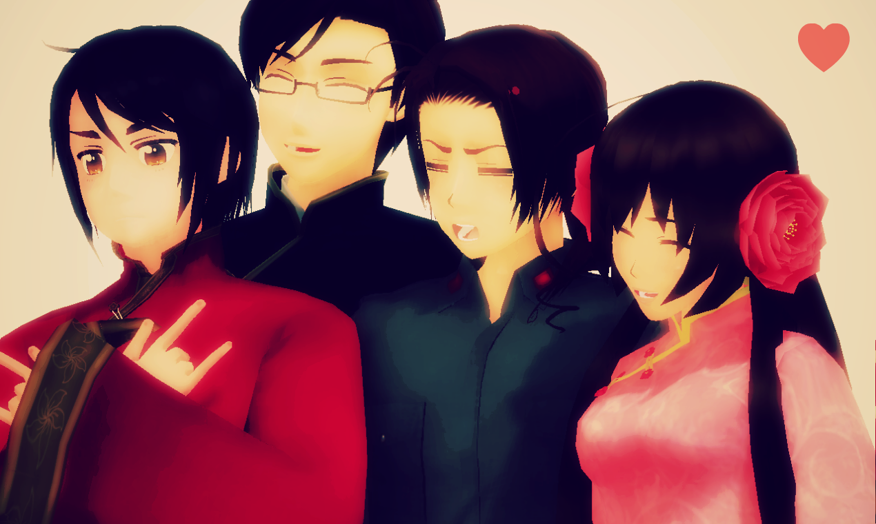 MMD - Chinese Family