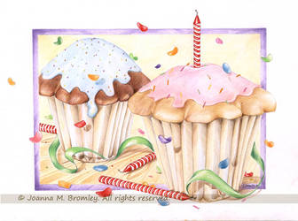 Cup Cake Birthday by JoannaBromley