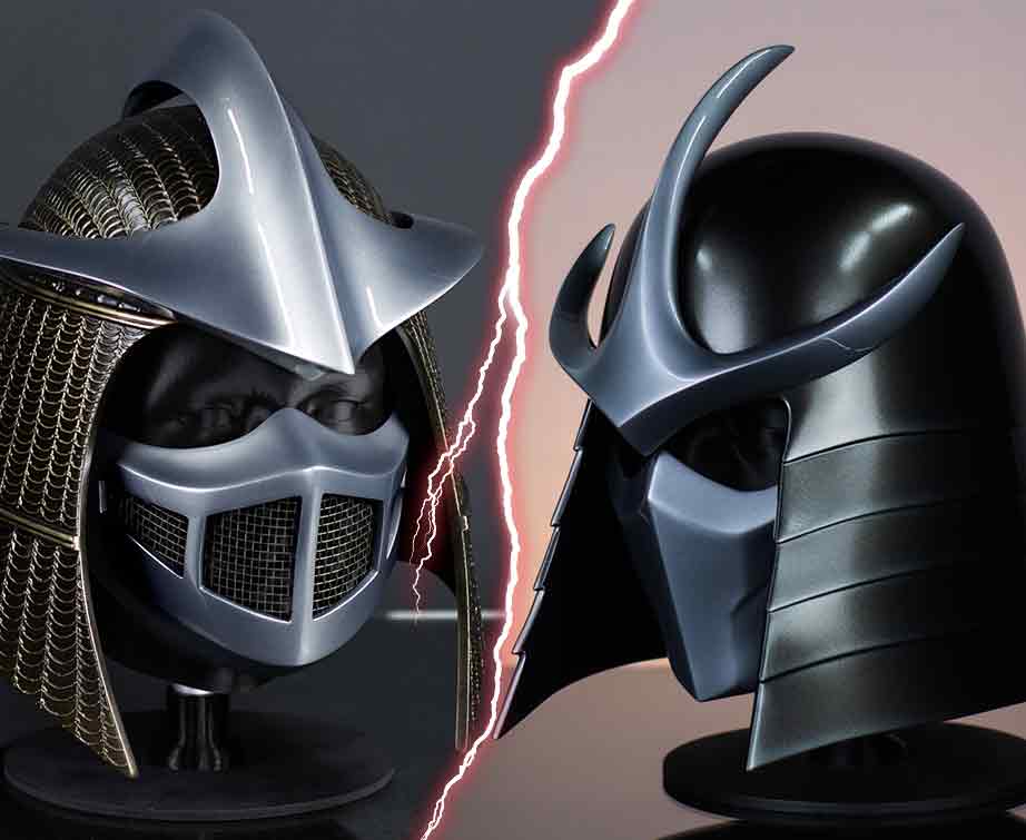 Shredder helmets replica by CrafterFold on DeviantArt