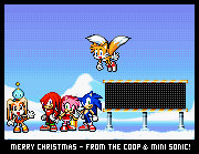 Mini Sonic Christmas animation