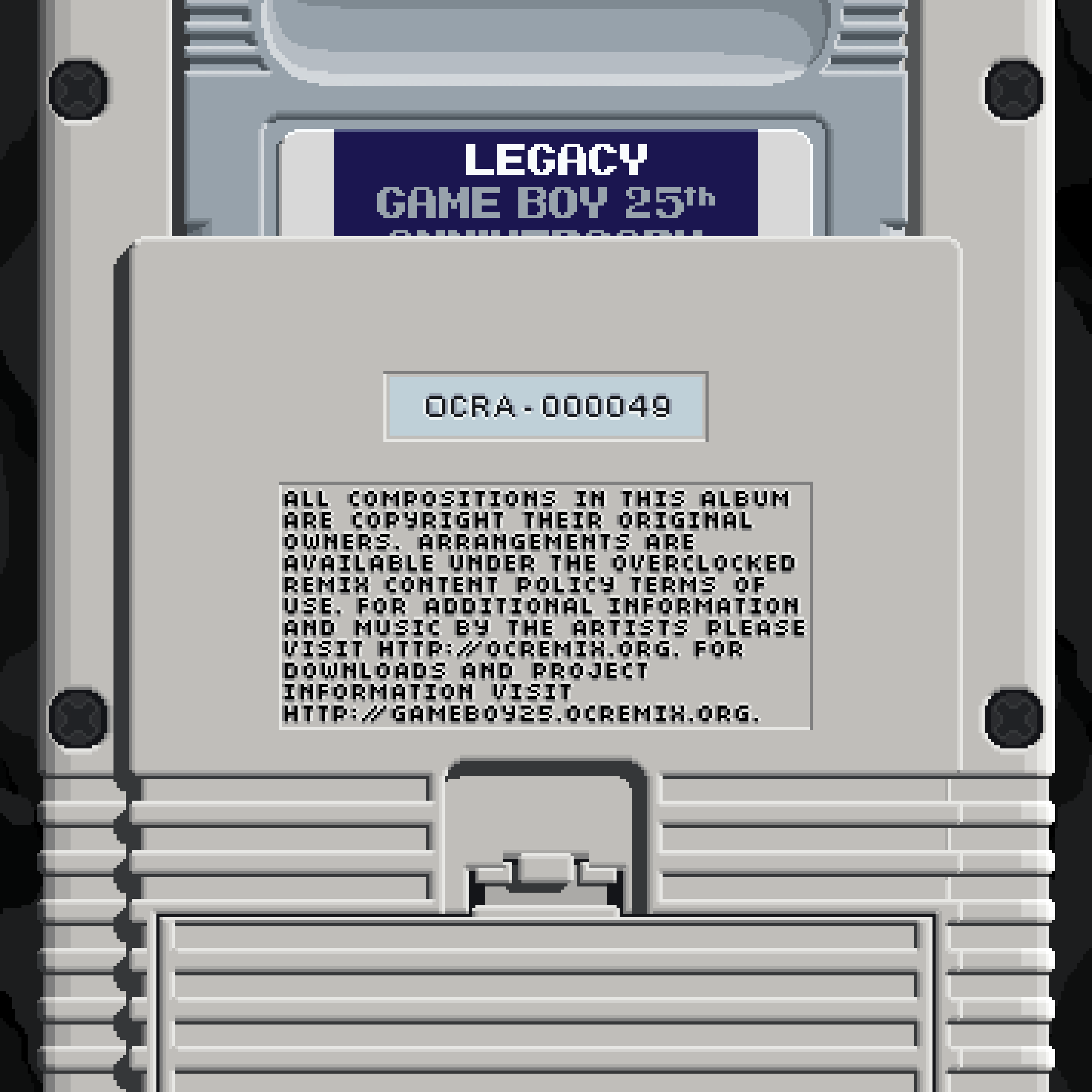 Legacy Game Boy 25th Anniversary back