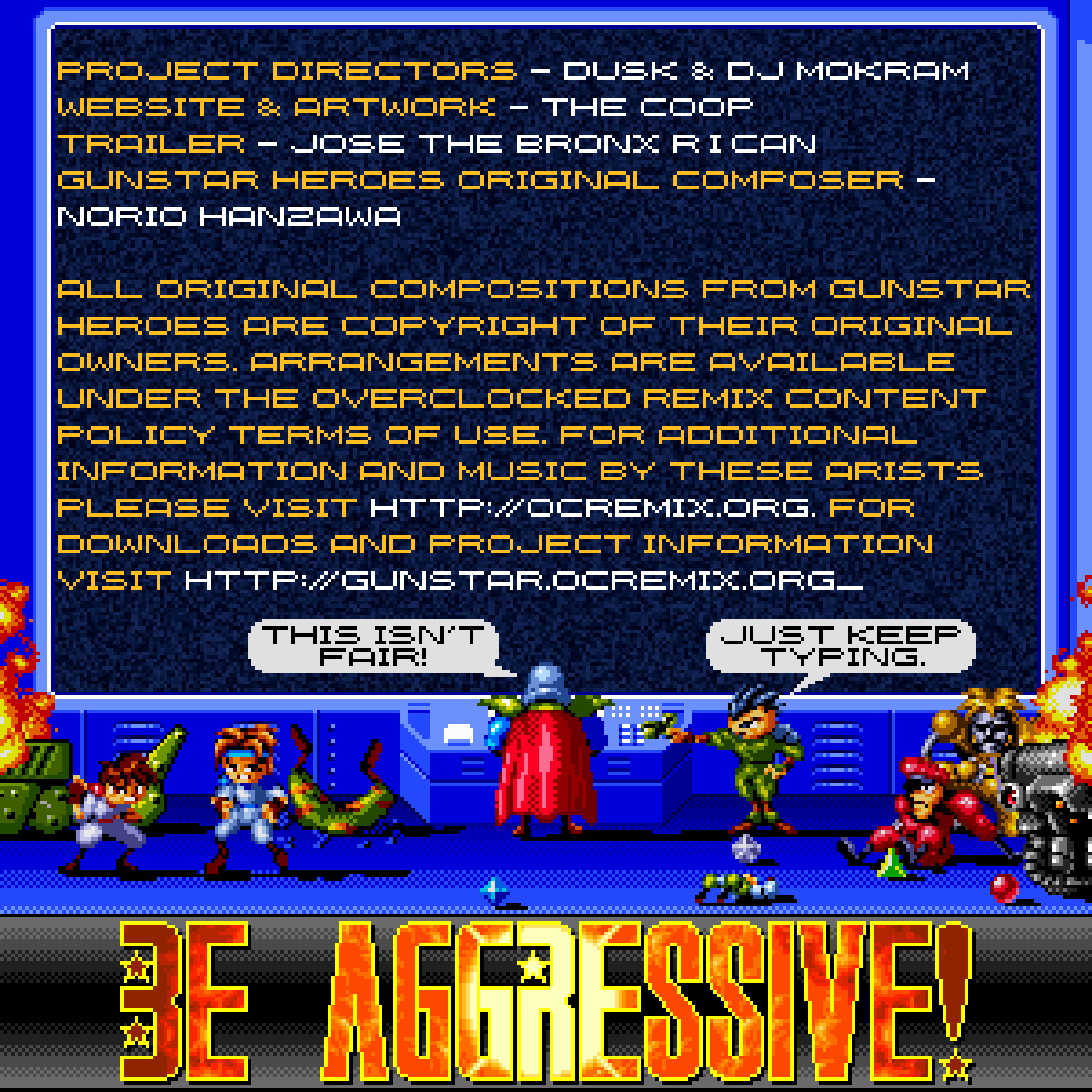 Be Aggressive! inside cover