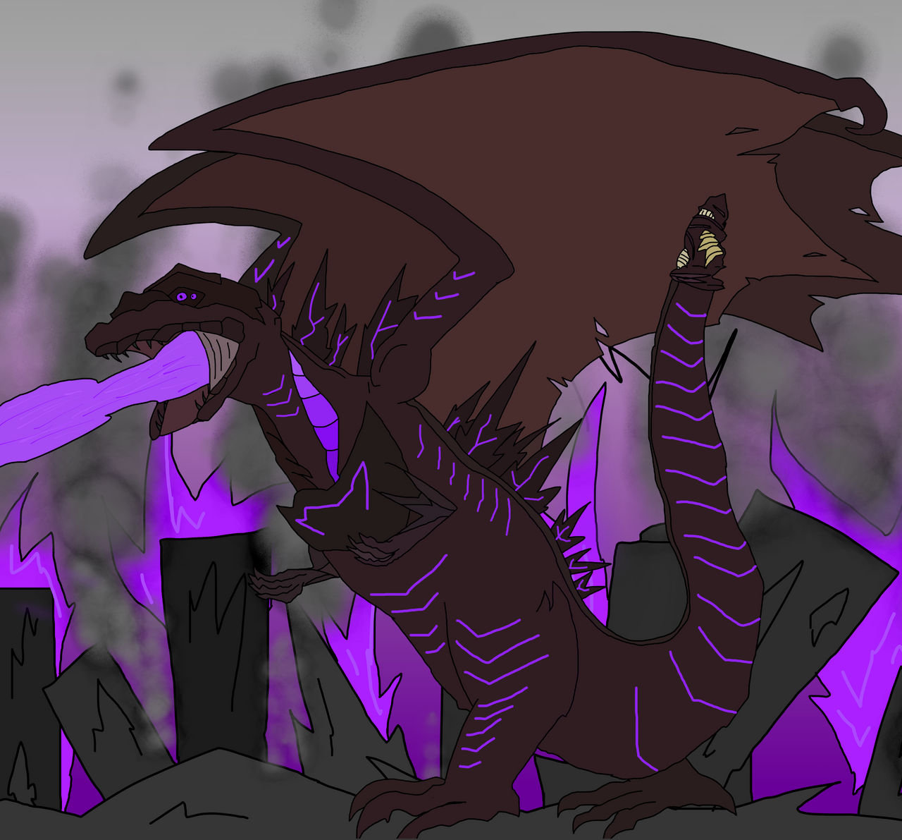 Shin Godzilla Final Form by Shadziy on DeviantArt