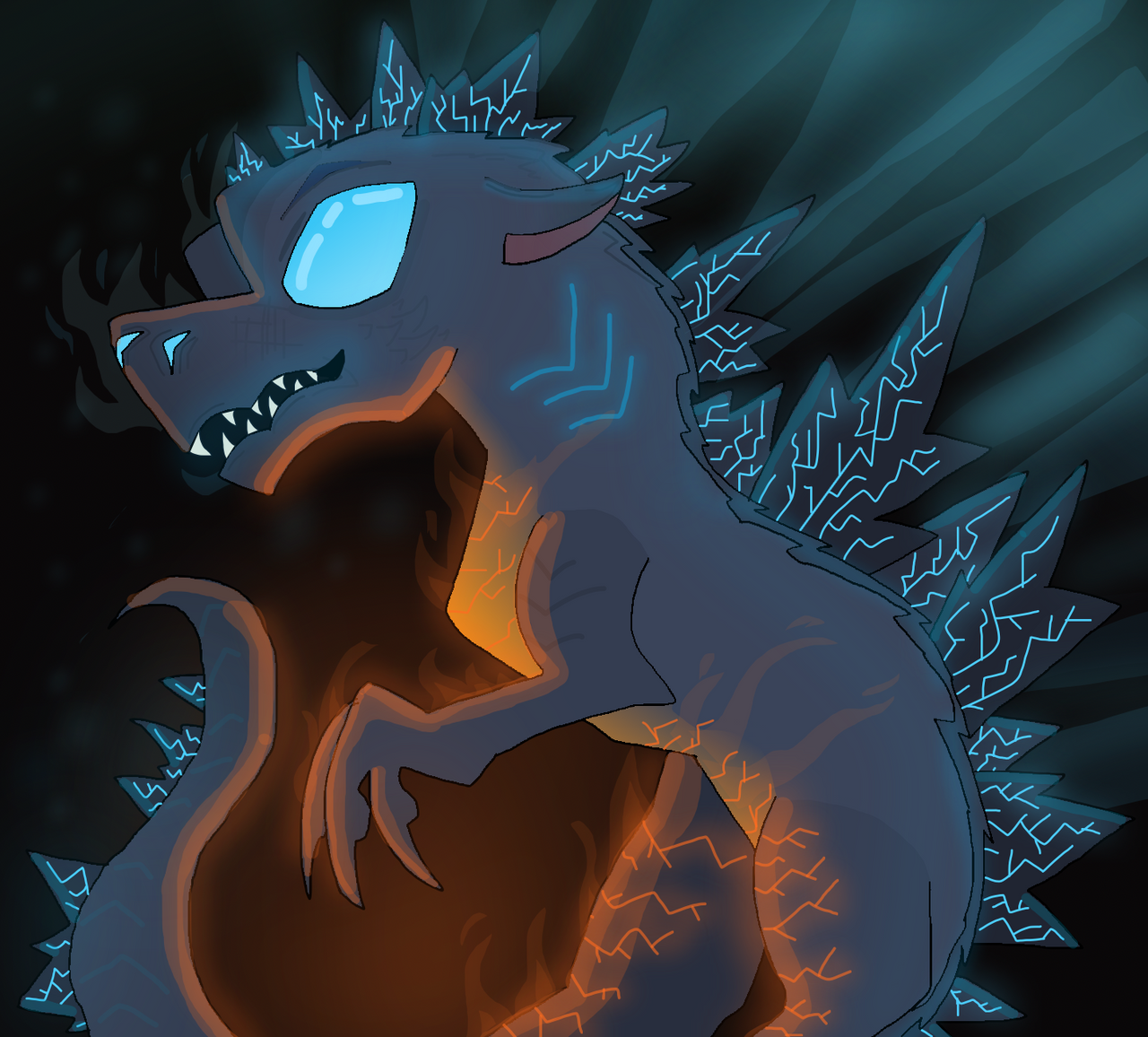 Godzilla Disry DTIYS Godzilla Contest Entry by Shadziy on DeviantArt