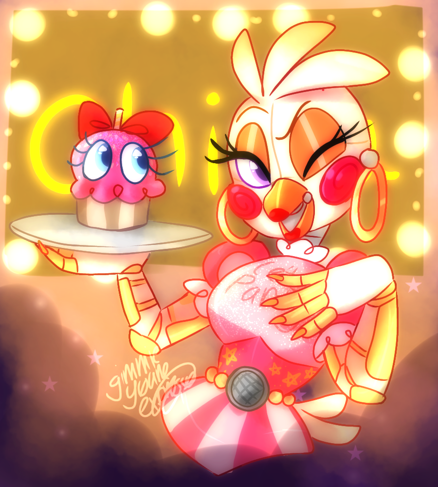 Chica [funtime redesigns] by Loudlygay on DeviantArt