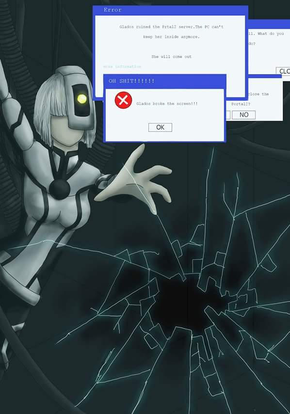 Portal- Glados as human by YumeYume03 on DeviantArt