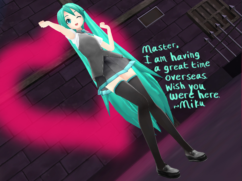 MMD NC-Secrect Garden Miku