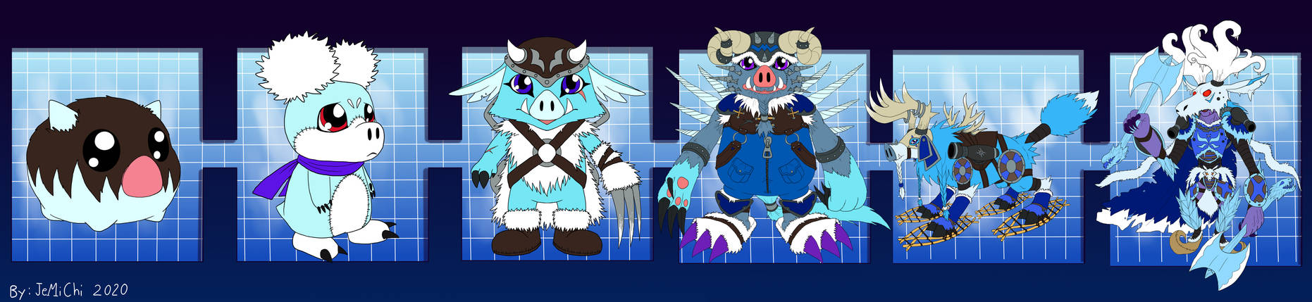 Digimon Design Commission by JeMiChi on DeviantArt