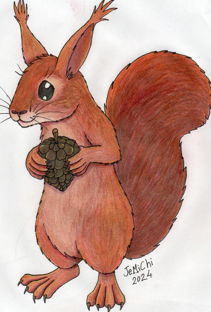 Deviantart Risumon Squirrel Squirrel by JeMiChi on DeviantArt