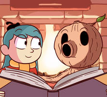 Hilda and Wood Man