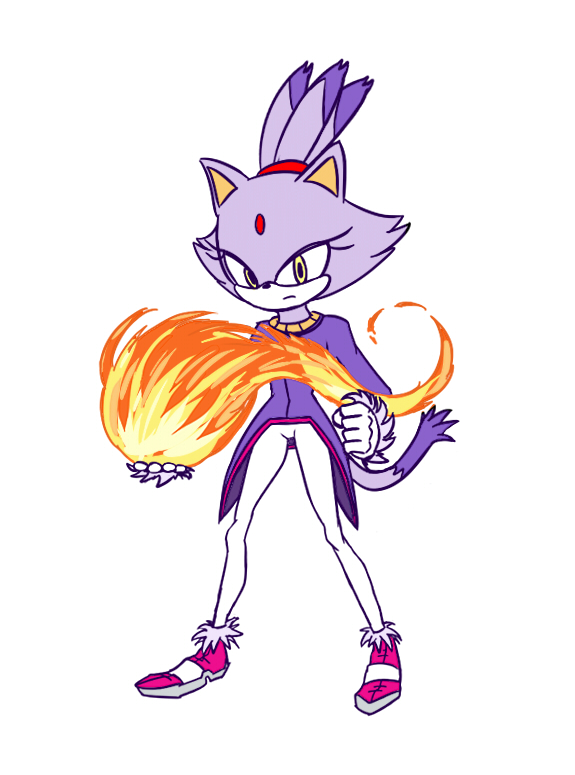Sonic the Hedgehog - Blaze the Cat by RB-GS on DeviantArt