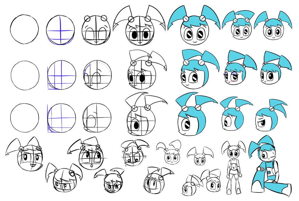 How To Draw Jenny Wakeman Face By Rb-Gs On Deviantart