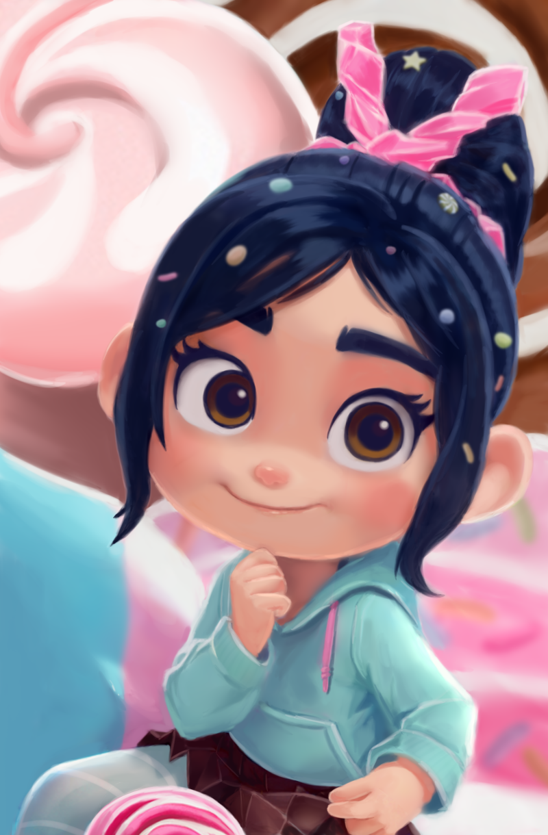 Vanellope von Schweetz by RB-GS on DeviantArt