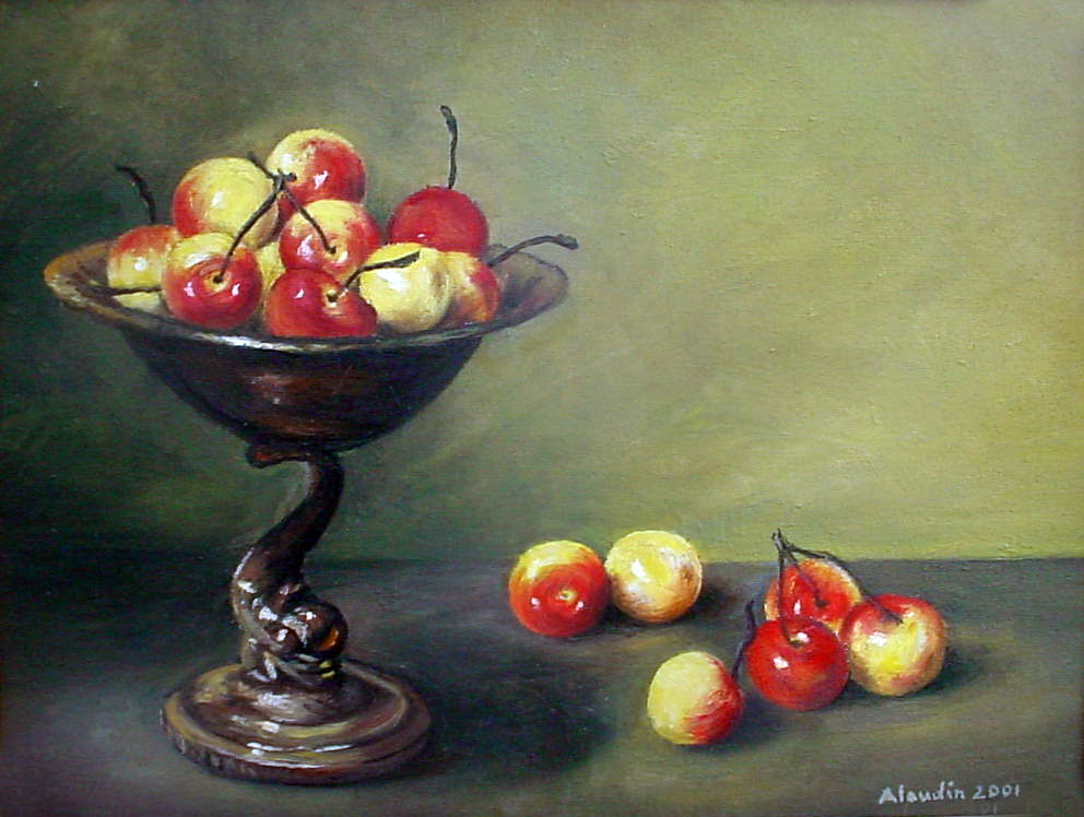 still life  cherry