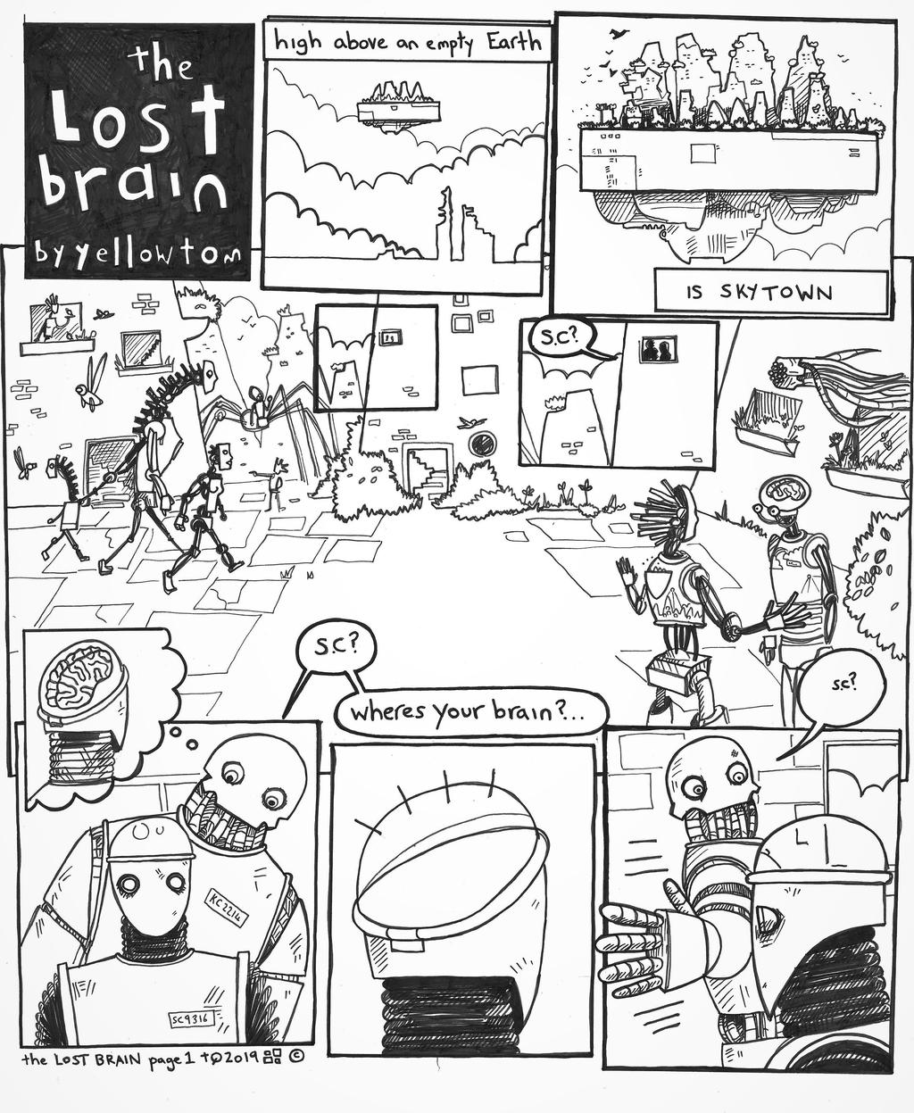 The Lost Brain Page 1 By Theyellowroom27 On Deviantart The Lost Brain Page 1 By Theyellowroom27 On Deviantart